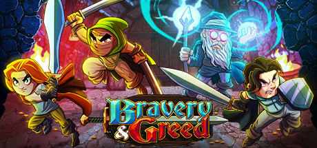 غلاف لعبة Bravery and Greed