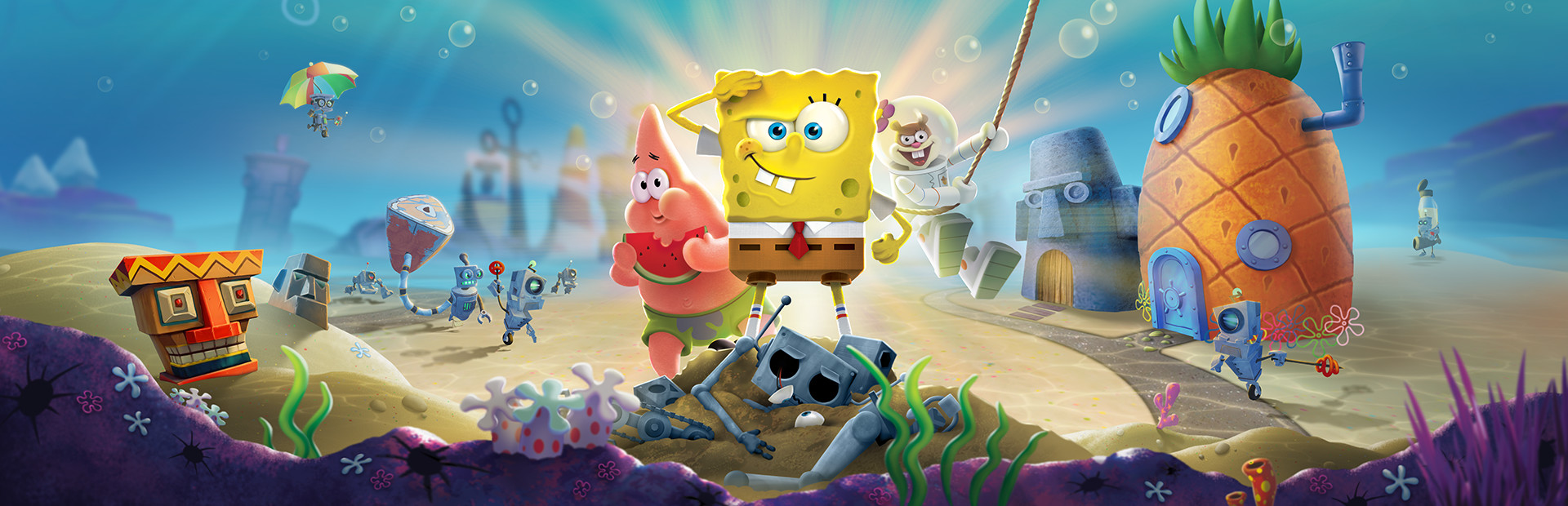 Игра SpongeBob SquarePants: Battle for Bikini Bottom - Rehydrated