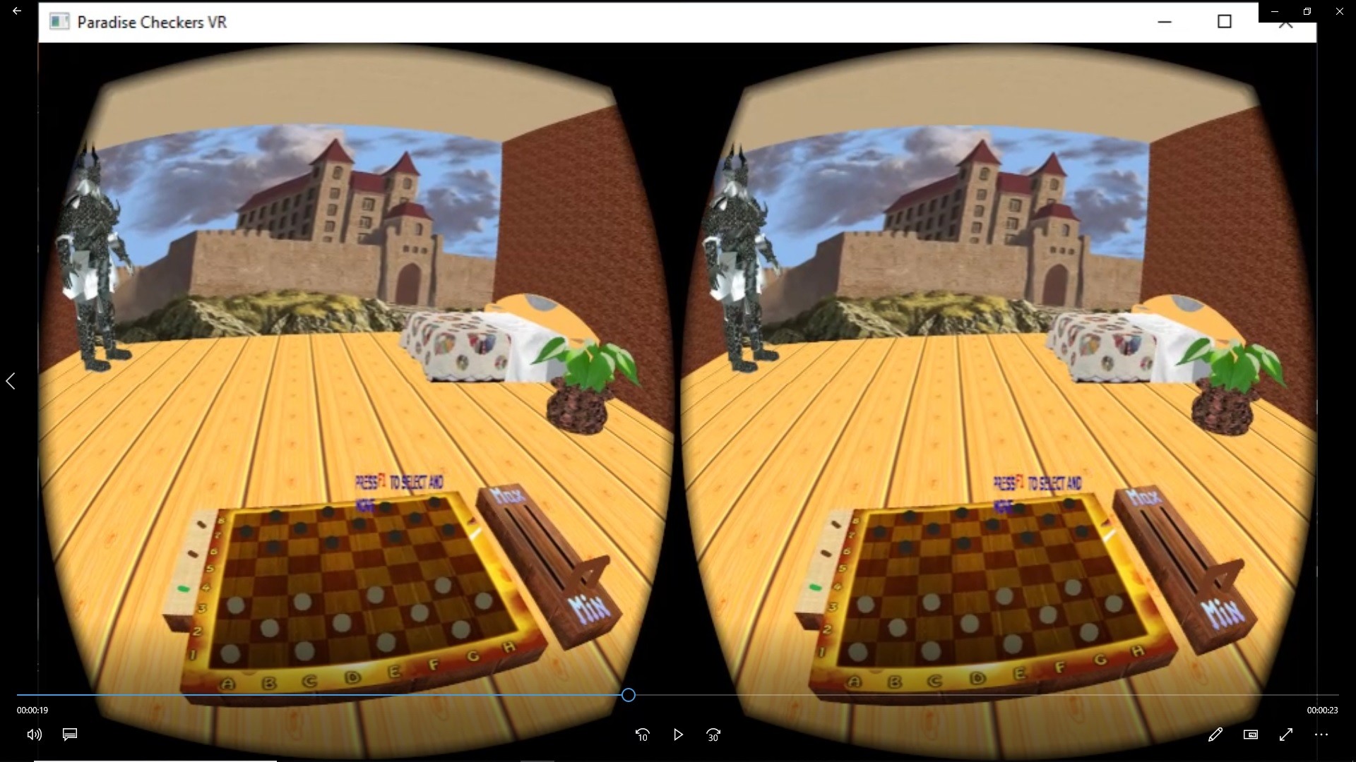 Paradise Checkers VR screenshot 2