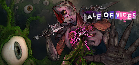 Cover art from A Grim Tale of Vices