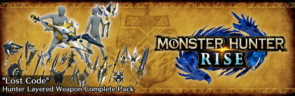 Monster Hunter Rise - Lost Code-vapenlagerpaket