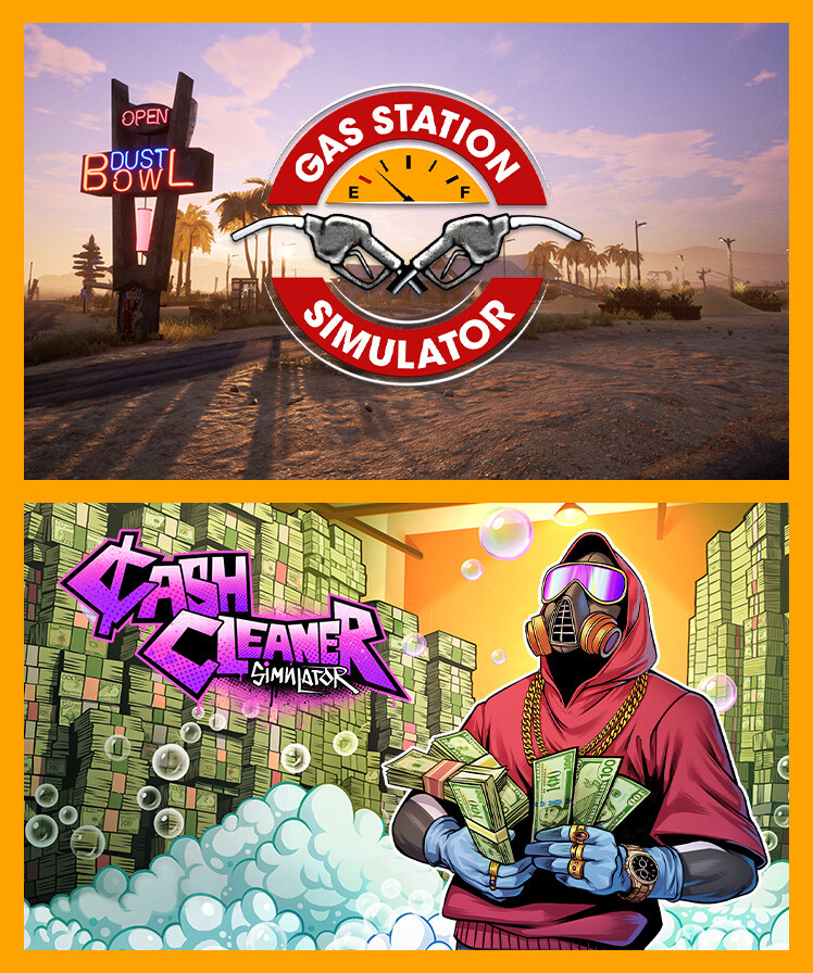 Gas Station and Cash Cleaner