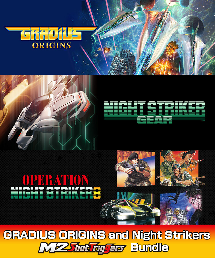 GRADIUS ORIGINS and Night Strikers M2STG Bundle