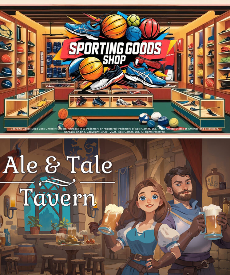 Sporting Goods Shop - Ale & Tale Tavern