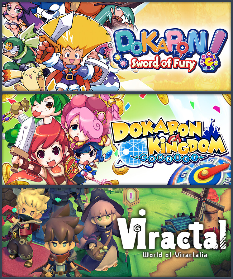 DOKAPON Kingdom: Connect + DOKAPON! Sword of Fury + VIractal