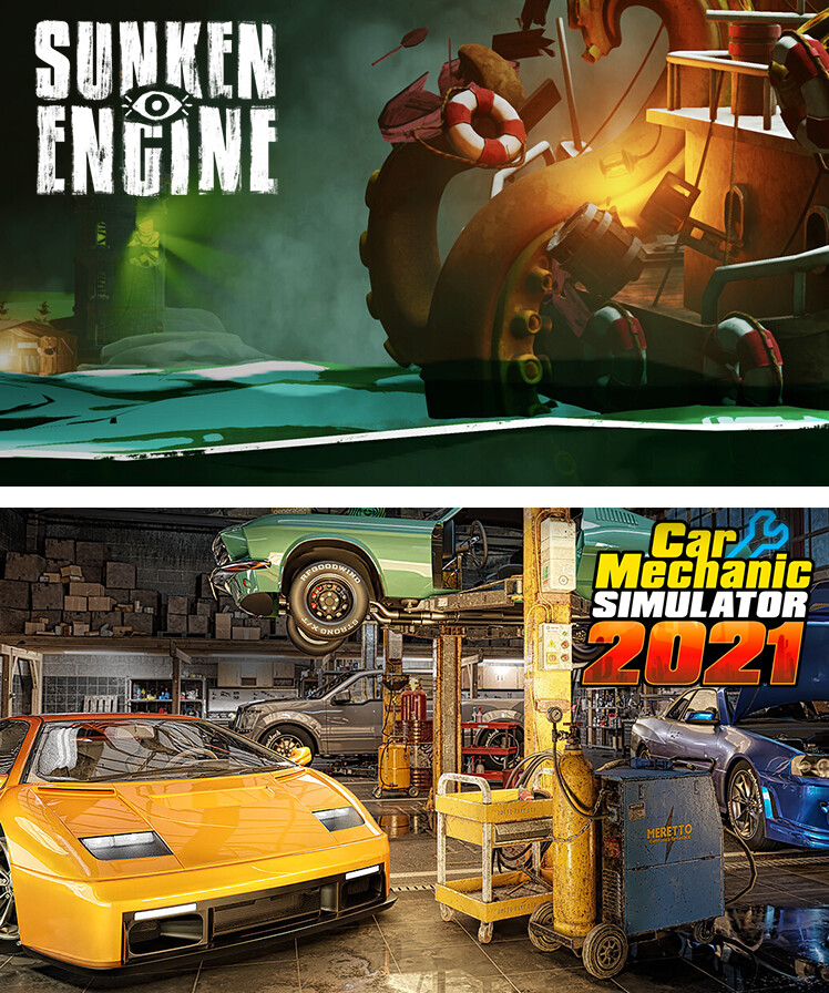 Sunken Engine x Car Mechanic Simulator 2021