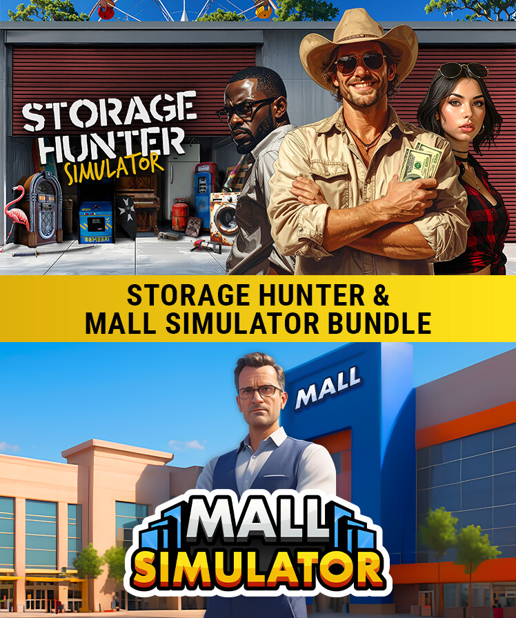 Storage Hunter & Mall Simulator Bundle