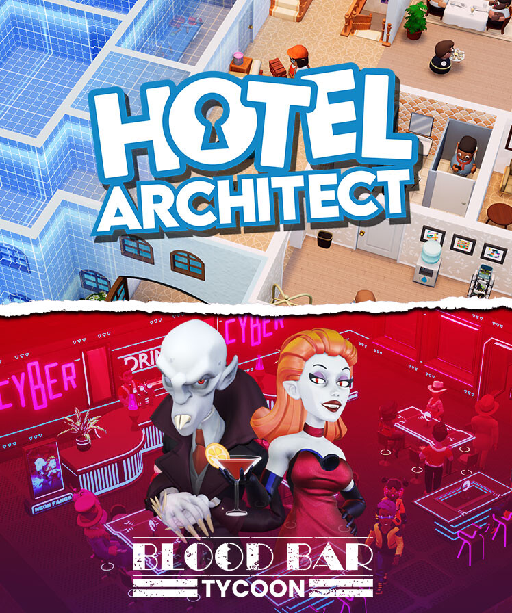 Hotel Architect & Blood Bar Tycoon Bundle
