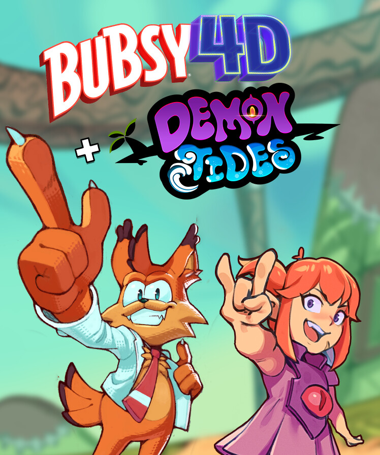 Bubsy 4D + Demon Tides