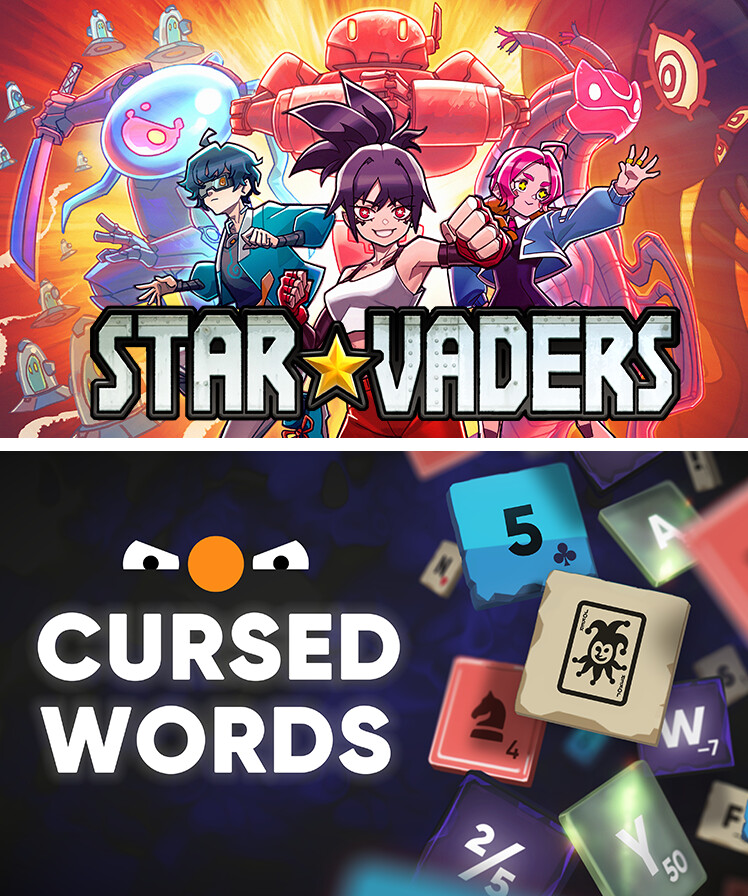 Cursed Words x StarVaders