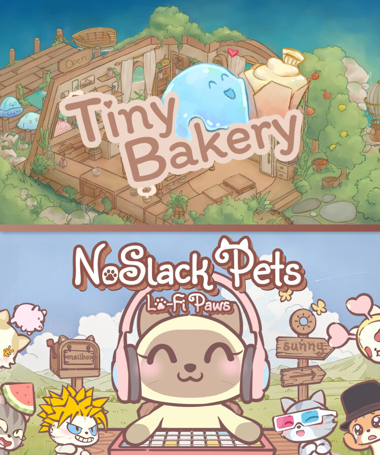 Cute Creatures: Tiny Bakery & NoSlack Pets