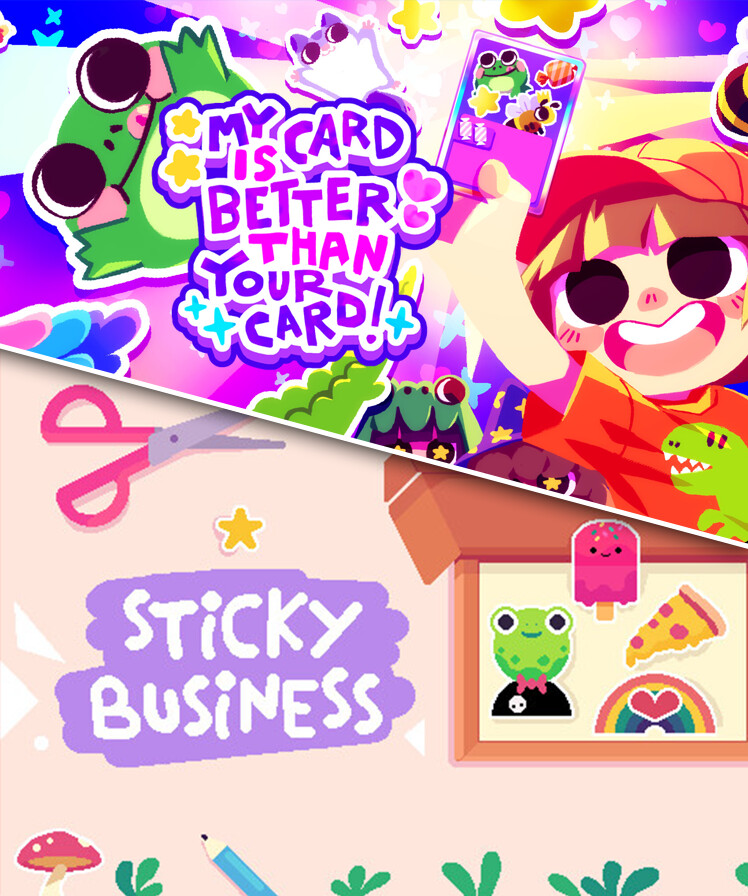 My Card Is Better Than Your Card! + Sticky Business