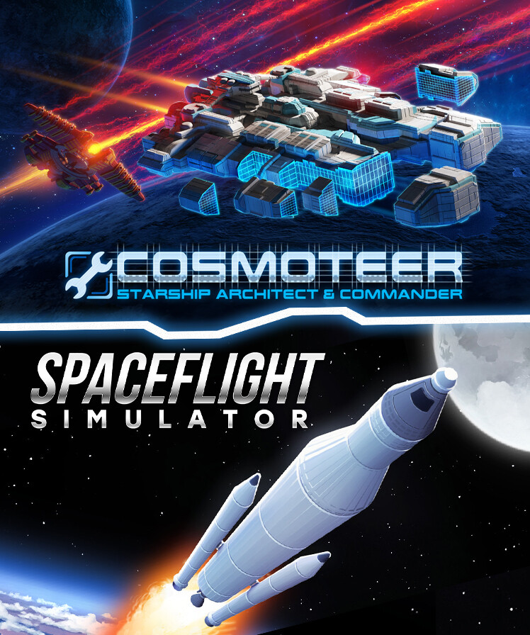 Spaceflight Simulator x Cosmoteer