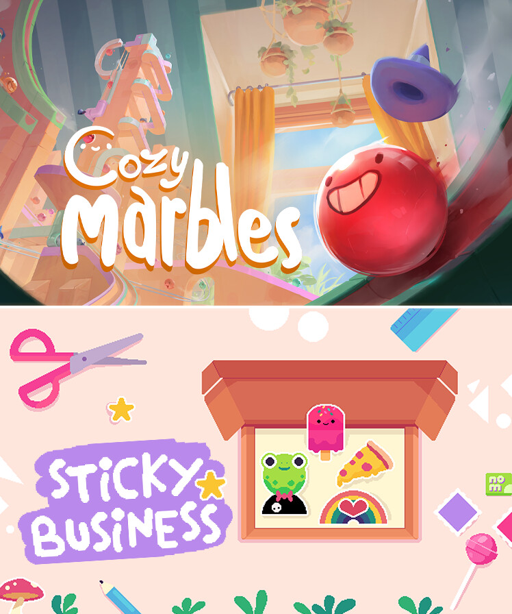 Sticky Business x Cozy Marbles