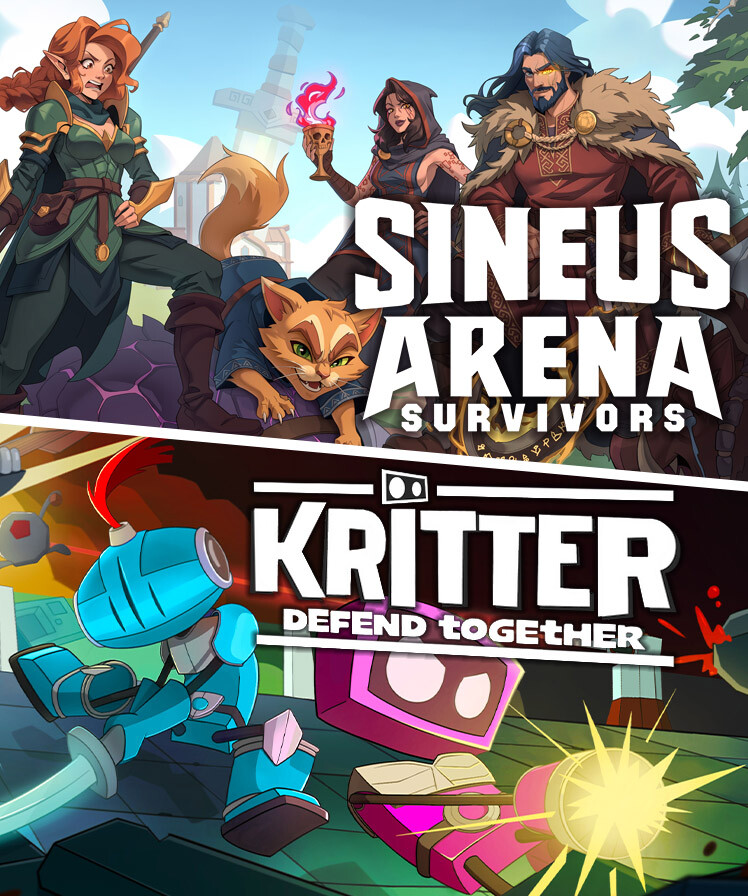 Sineus Arena Survivors X Kritter: Defend Together