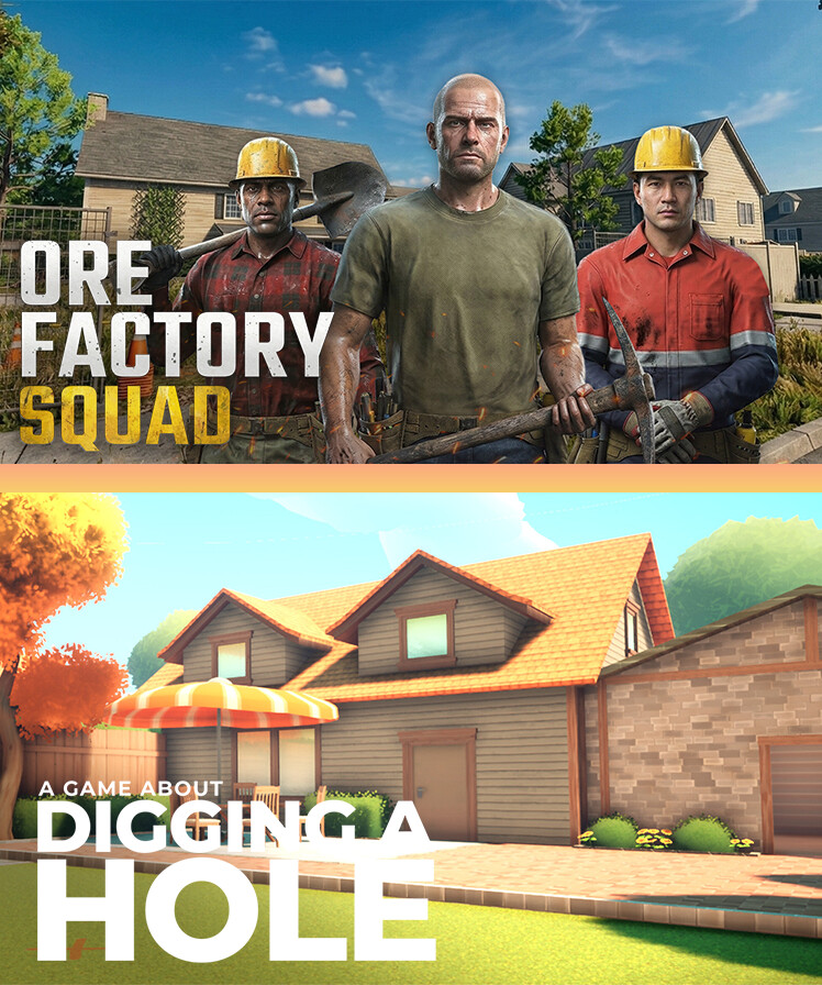A Game About Digging A Hole™ x Ore Factory Squad ⛏️