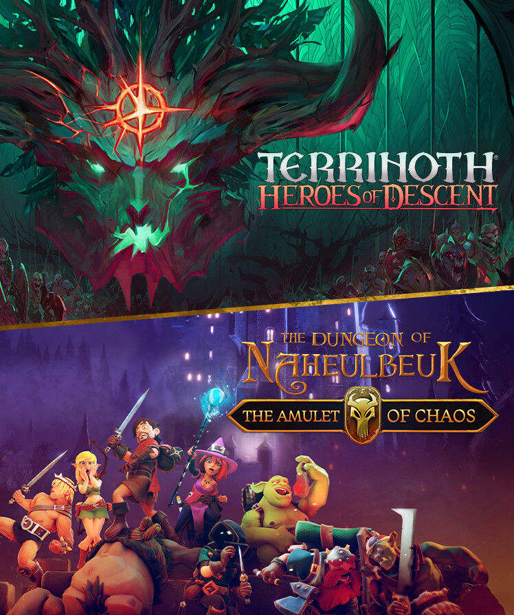 Terrinoth®: Heroes of Descent X The Dungeon Of Naheulbeuk : The Amulet Of Chaos