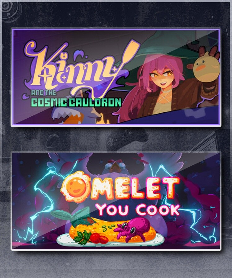 Kinny and the Cosmic Cauldron & Omelet You Cook