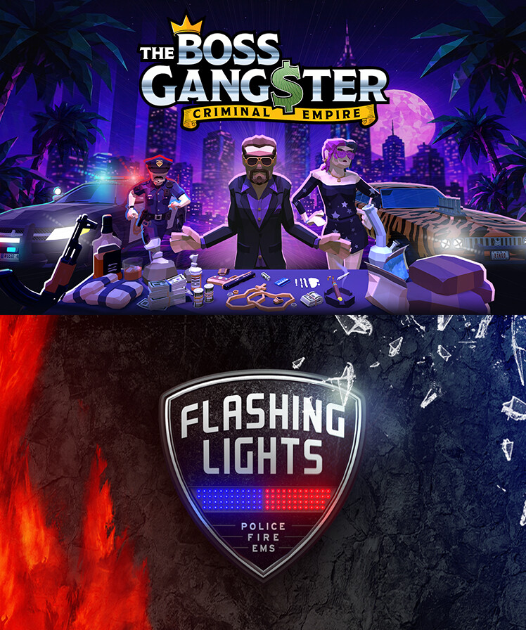 The Boss Gangster: Criminal Empire x Flashing Lights