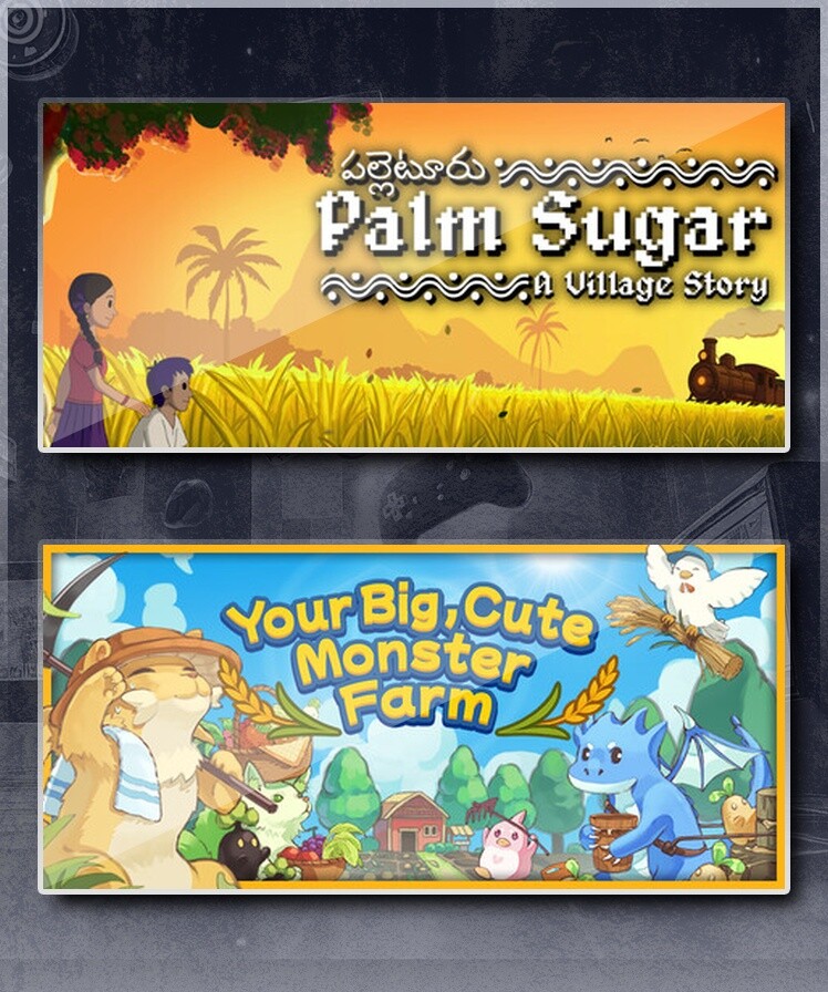 Palm Sugar: A Village Story & Your Big, Cute Monster Farm