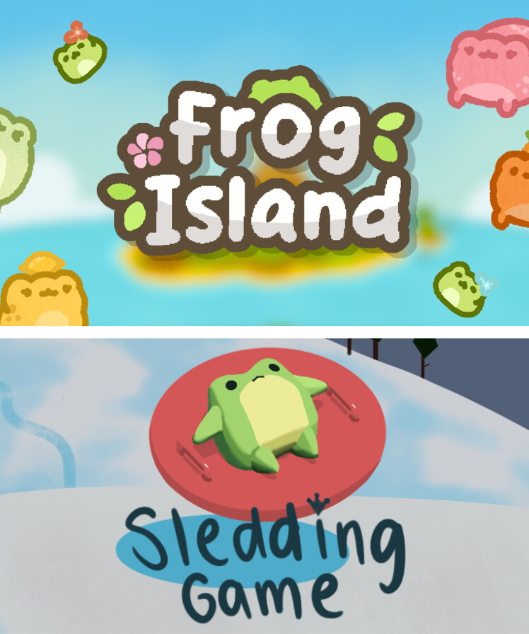 Frog Island x Sledding Game