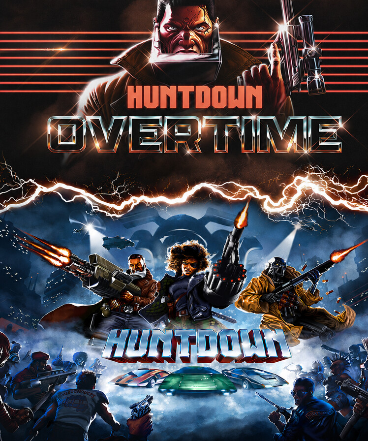 Huntdown: Overtime + Huntdown