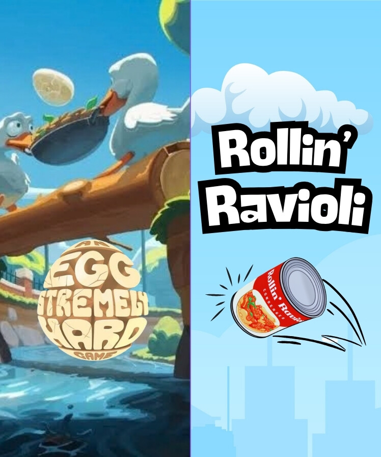 An Eggstremely Hard Game x Rollin' Ravioli