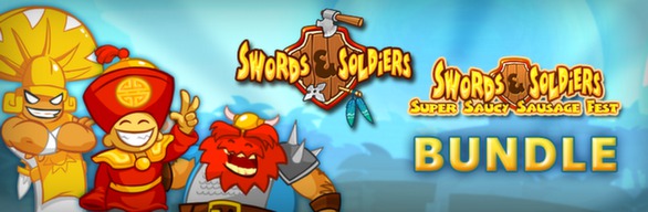 Swords and Soldiers + Super Saucy Sausage Fest DLC